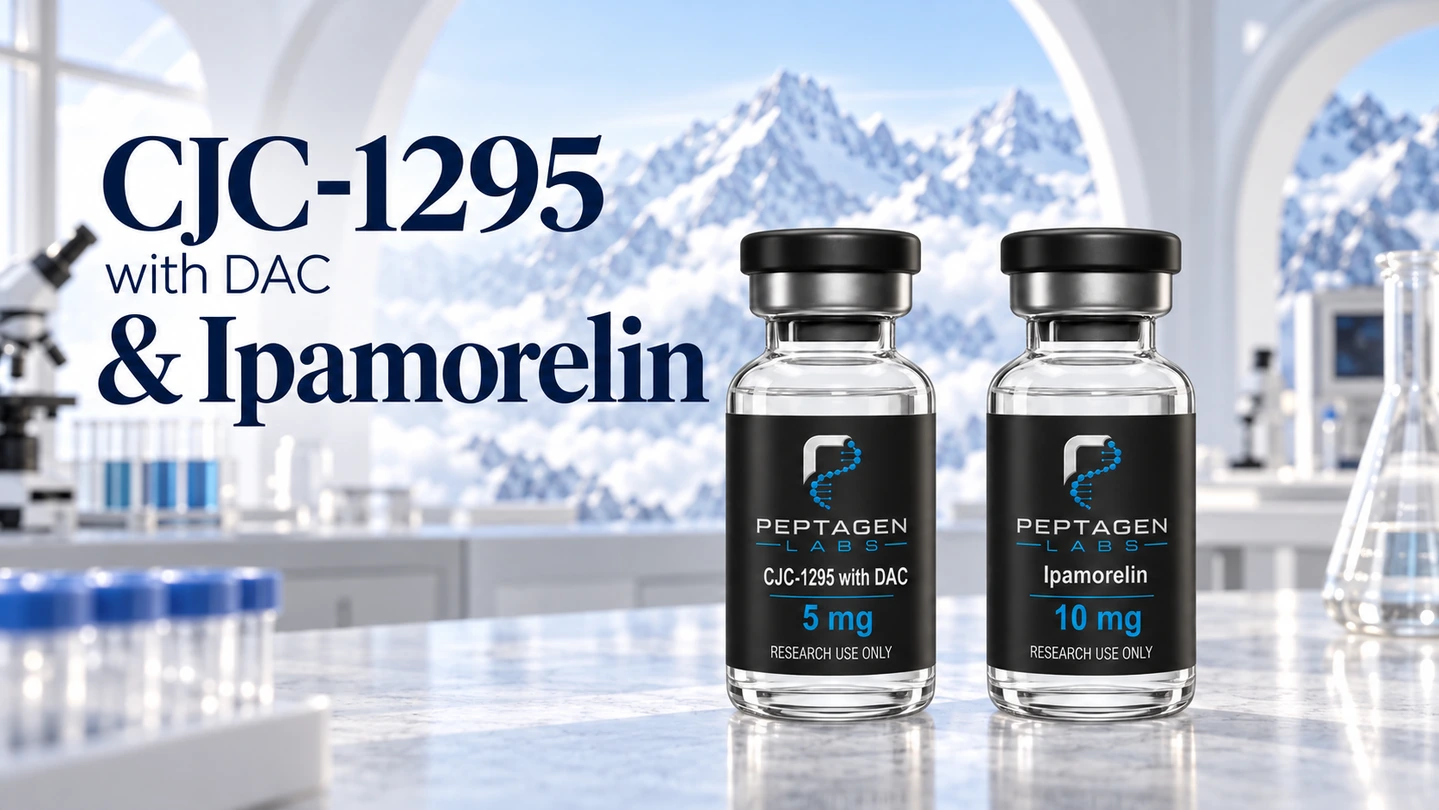 CJC-1295 i Ipamorelin: badania nad sekretagogami hormonu wzrostu